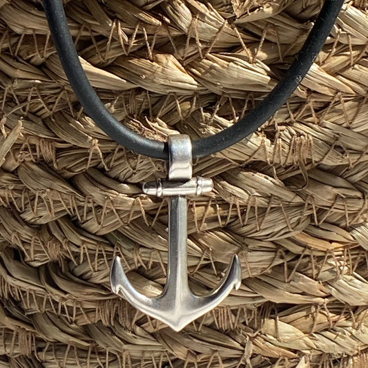 Anchor Pendant Necklace Choker